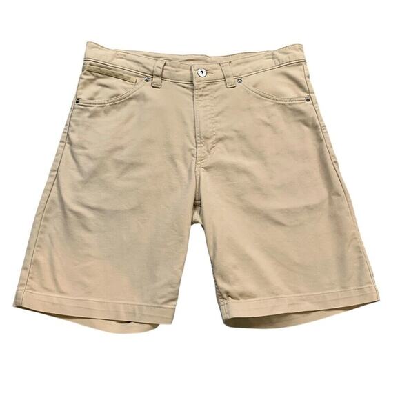 The North Face Shorts Mens 32 Wheat Cotton Stretch Flat Front Casual Walk Chino - Picture 1 of 15